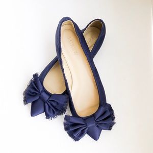 J Crew Flats With Bow